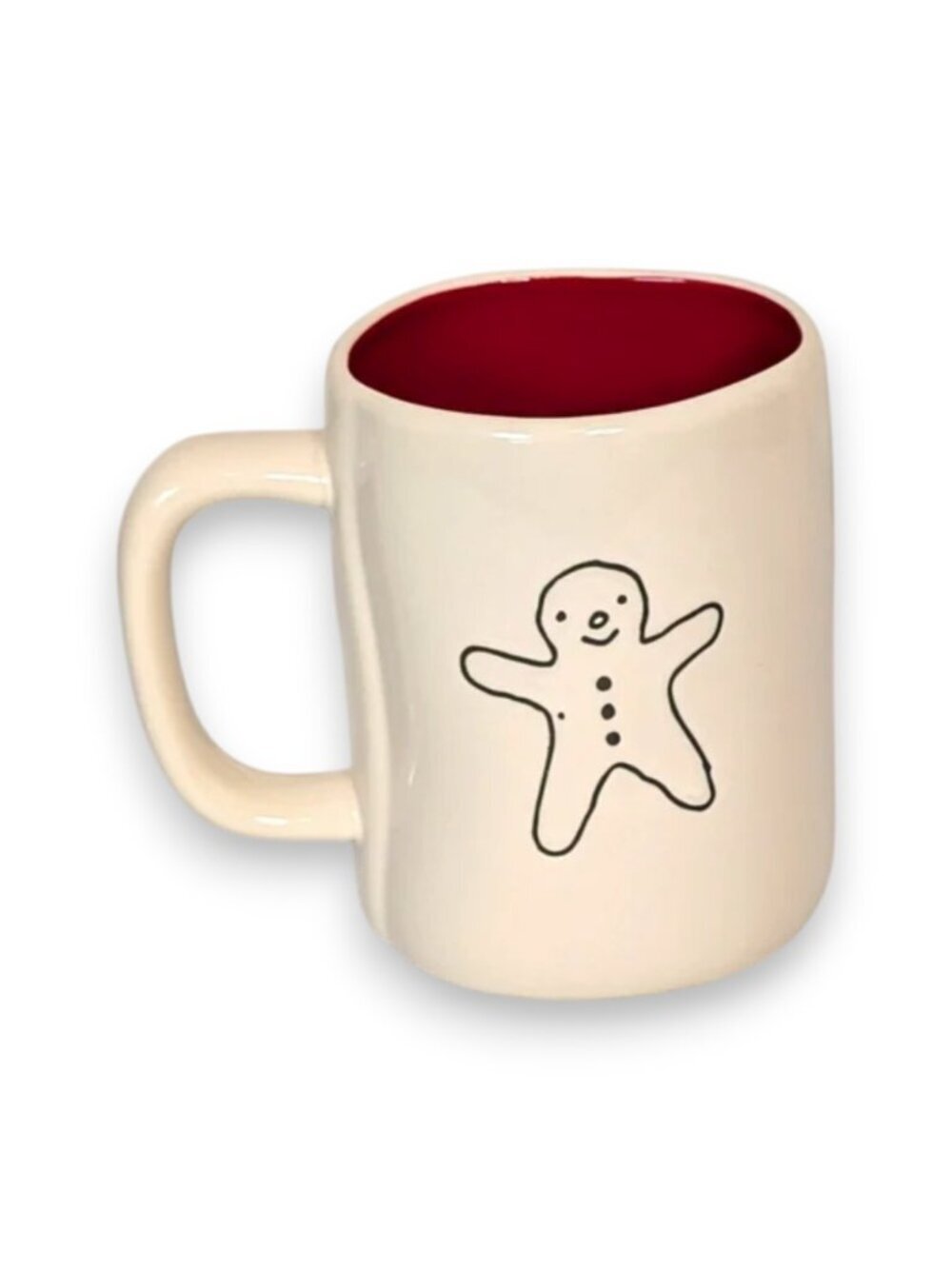 Rae Dunn Dunk It Gingerbread Man Cookie Coffee Tea Cup Mug by Magenta NWOT